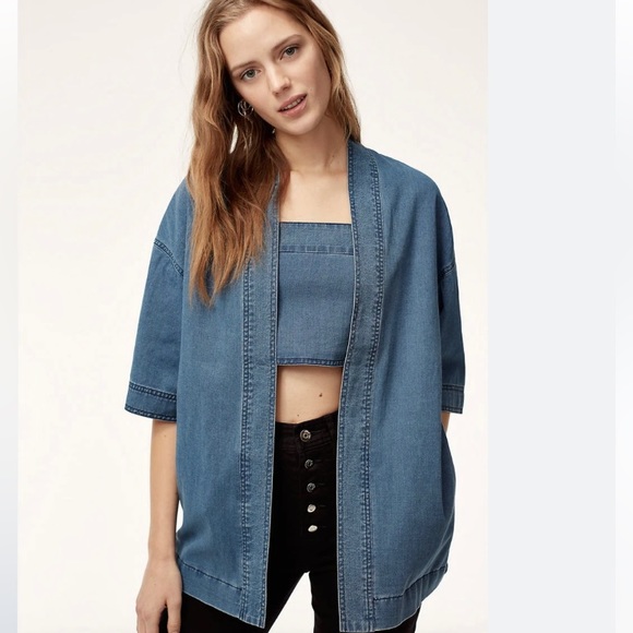 Aritzia Jackets & Blazers - Wilfred free kimono